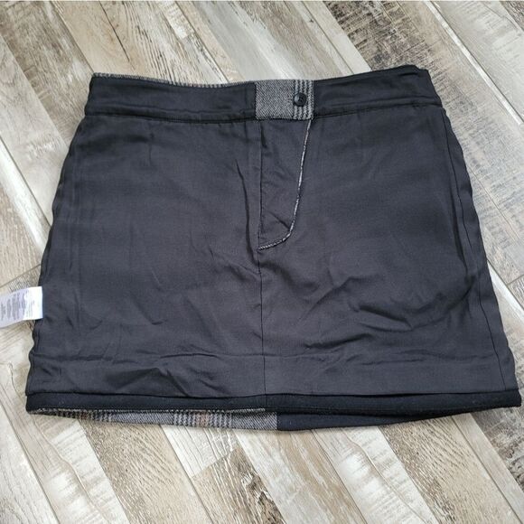 Tibi Mini Trouser Skirt Wool Blend Size 2 - Picture 8 of 10